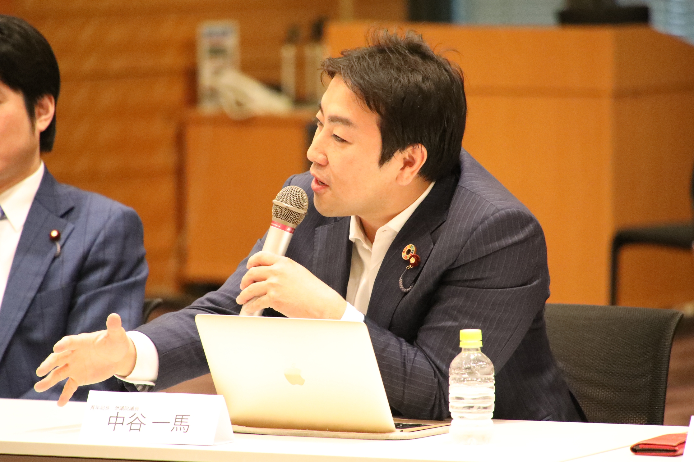 中谷一馬衆院議員 中谷一馬衆院議員